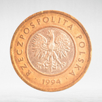 Poland, 2 Zlotys, 1994, VF