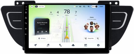 Магнитола для Geely Atlas 2018-2021 - Teyes CC4L монитор 9" IPS на Android 14, Snapdragon 662, CarPlay, 4G SIM-слот