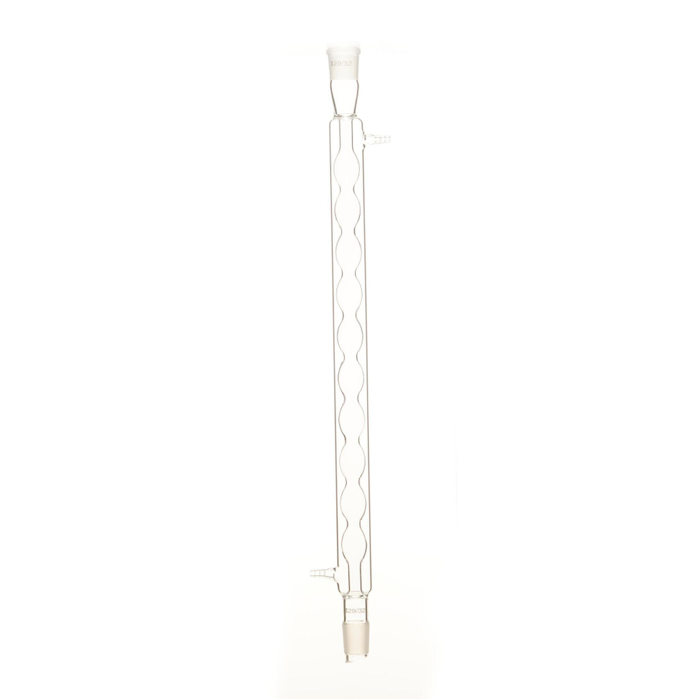 Холодильник шариковый, 500 мм, шлиф 29/32 (10 шаров)