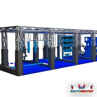 Детский ниндзя-парк «Гравитация Вызова», 12×4×3,5 м
