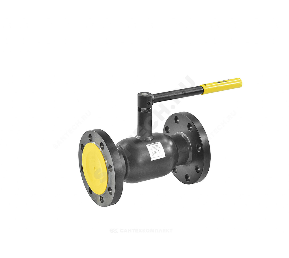 Кран шаровой сталь 09Г2С Ballomax КШТ 60.103 Ду 80 Ру25 фл L=280мм BROEN КШТ 60.103.080.А.25