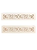 Полка настенная навесная 49*10*10 см