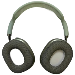 Наушники Pods Max с кожаным чехлом зеленый\мятный