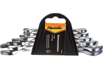 Набор рожковых ключей SPARTA 6x17 мм, 6 шт., хромированные 152305