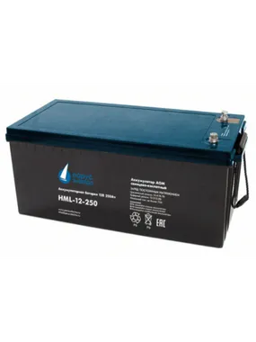 Аккумуляторы Парус Электро HML-12-250 - изображение 1 Аккумуляторы Парус Электро HML-12-250 - фото 1