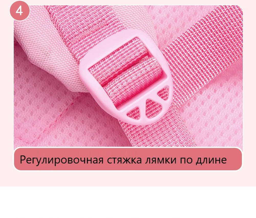 Школьный рюкзак ранец для девочки Единорог, розовый