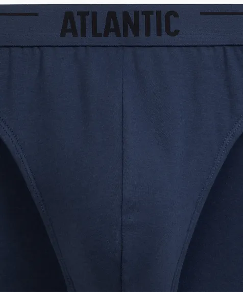 Трусы (5шт) мужские слипы спорт Atlantic, 5SMP-004, хлопок, графитовый + голубой + деним + индиго + темно-зеленый