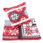 Подушка с орнаментом christmas story, 45х45 см