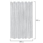 Шторка для ванной EVA, 180х200 см, кольца в комплекте,серая ледяная свежесть, PRIMILA, 700101