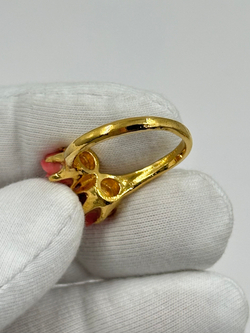 Кольцо с розочками