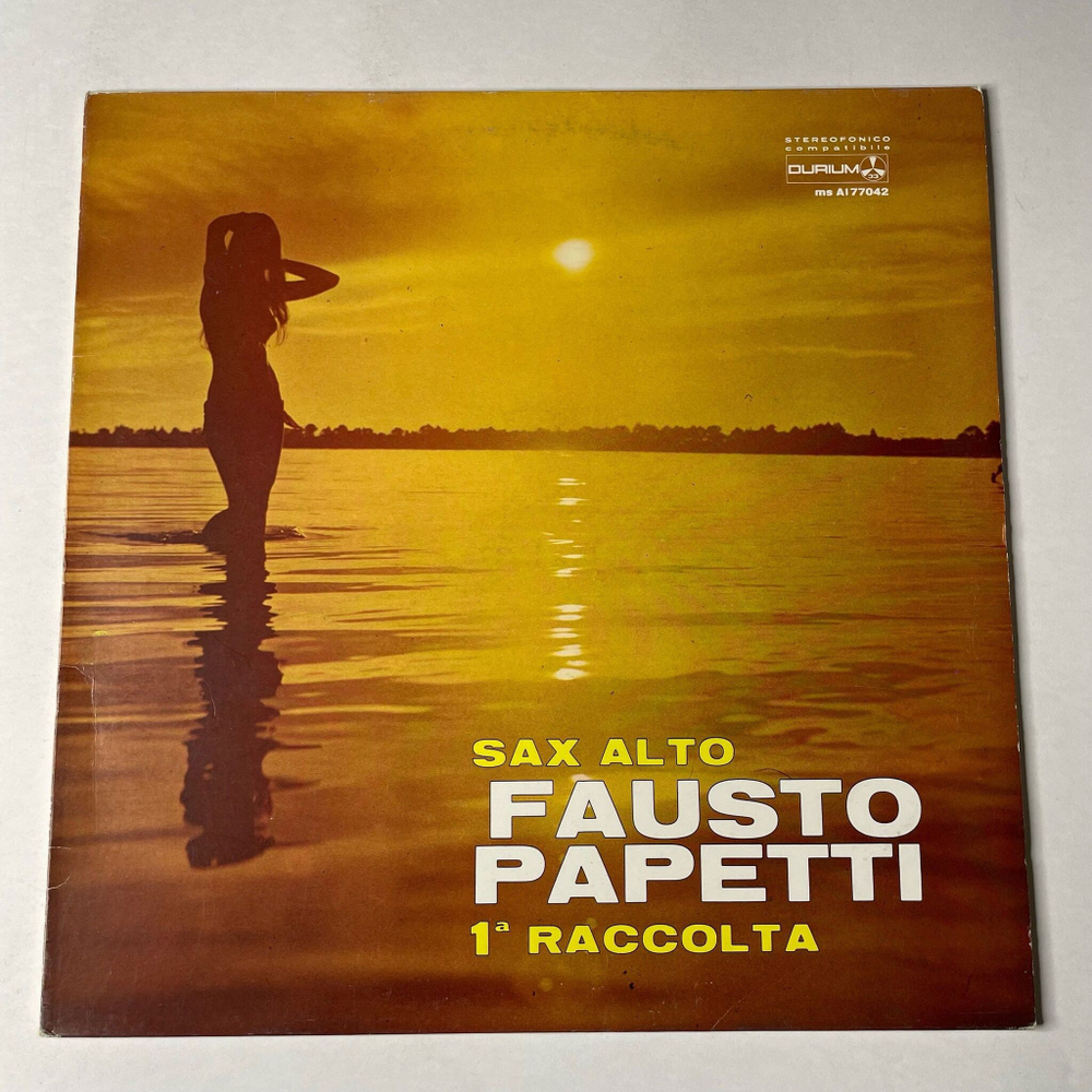 Винтажная виниловая пластинка LP Фаусто Папетти Fausto Papetti 1a Raccolta (Italy 1973)
