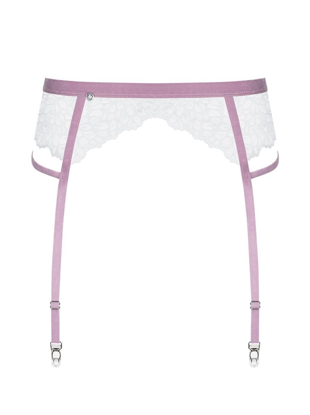 Оригинальный кружевной пояс для чулок Lilyanne (Размер: S-M) (Цвет: белый)