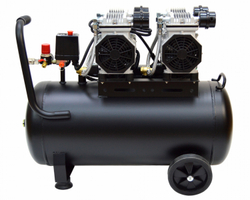 Компрессор воздушный KB-2500/50X2 (50 литров; 2,5Kw; 8bar, 420л/ м; без масляный)