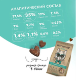 Сухой корм для стерилизованных кошек Best Dinner Cat Adult Holistic Hypoallergenic Sterilised 1,5кг индейка с мятой