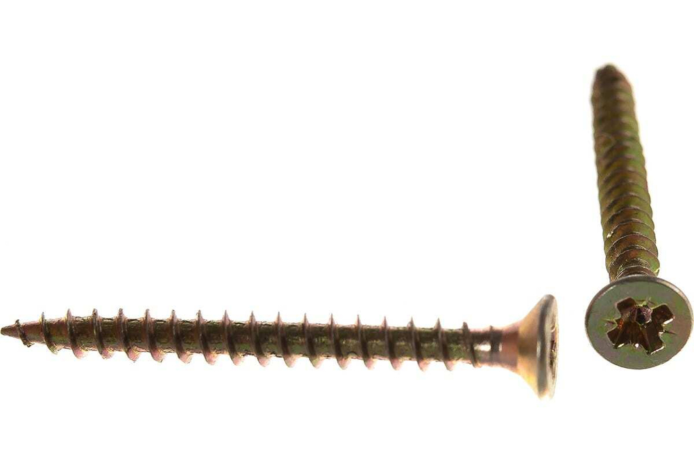 САМОРЕЗЫ СТРОЙБАТ УНИВЕРСАЛЬНЫЕ ЖЕЛТЫЕ 3,5Х35 200ШТ