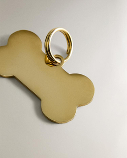 ZARA HOME ПОДВЕСКА НА ОШЕЙНИК ДЛЯ ДОМАШНИХ ЖИВОТНЫХ, ЗОЛОТОЙ