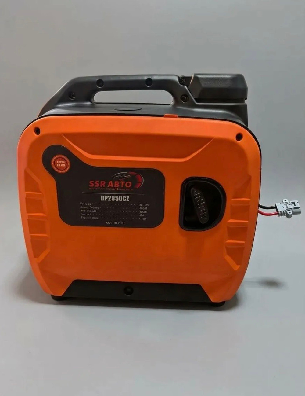 12V / Генератор бензиновый SSR АВТО ПЛЮС, 12 Вольт, 2000 Вт, 100 Ампер, стояночный инверторный с автозапуском электростартером - бензогенератор (Гарантия 14 дней), TG (1 шт.)