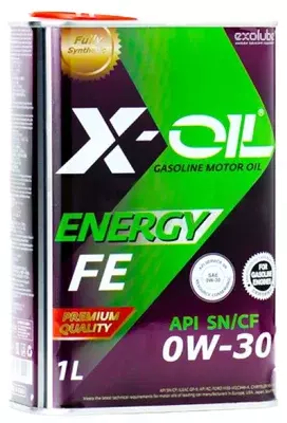 X-OIL Energy FE ST 0W30 SN/CF 1л. синт.