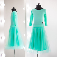 Standart 2-01-04-A | Рейтинговое платье для спортивных бальных танцев | Vasileva Dance