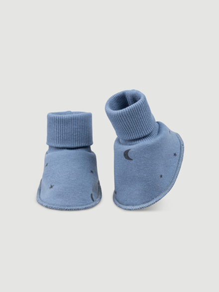Утеплённые пинетки Mjölk Blue Shadow Moons