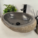Раковина из речного камня RS-65598 53*42*15 0856