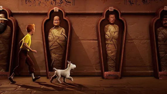 PS5 Tintin Reporter: Cigars of the Pharaoh Limited Edition (Новый, Русские субтитры, PPSA-13927)