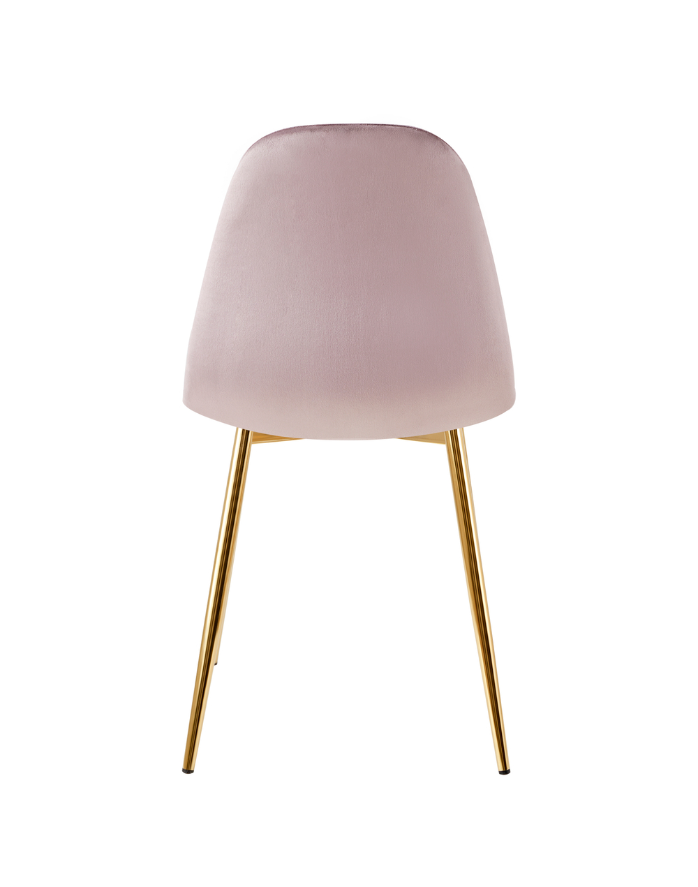 Стул Валенсия SN велюр розовый золотые ножки
