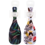 Расческа массажная эргономичная форма «КОЛЛЕКЦИЯ ИМАНИ - «ТРОПИКИ», микс 4 дизайна, 24*8см (PVC подвес)