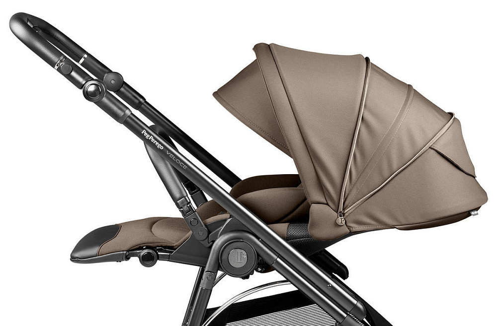 Коляска Peg Perego Veloce New Belvedere Lounge 3 в 1 Pine Bark