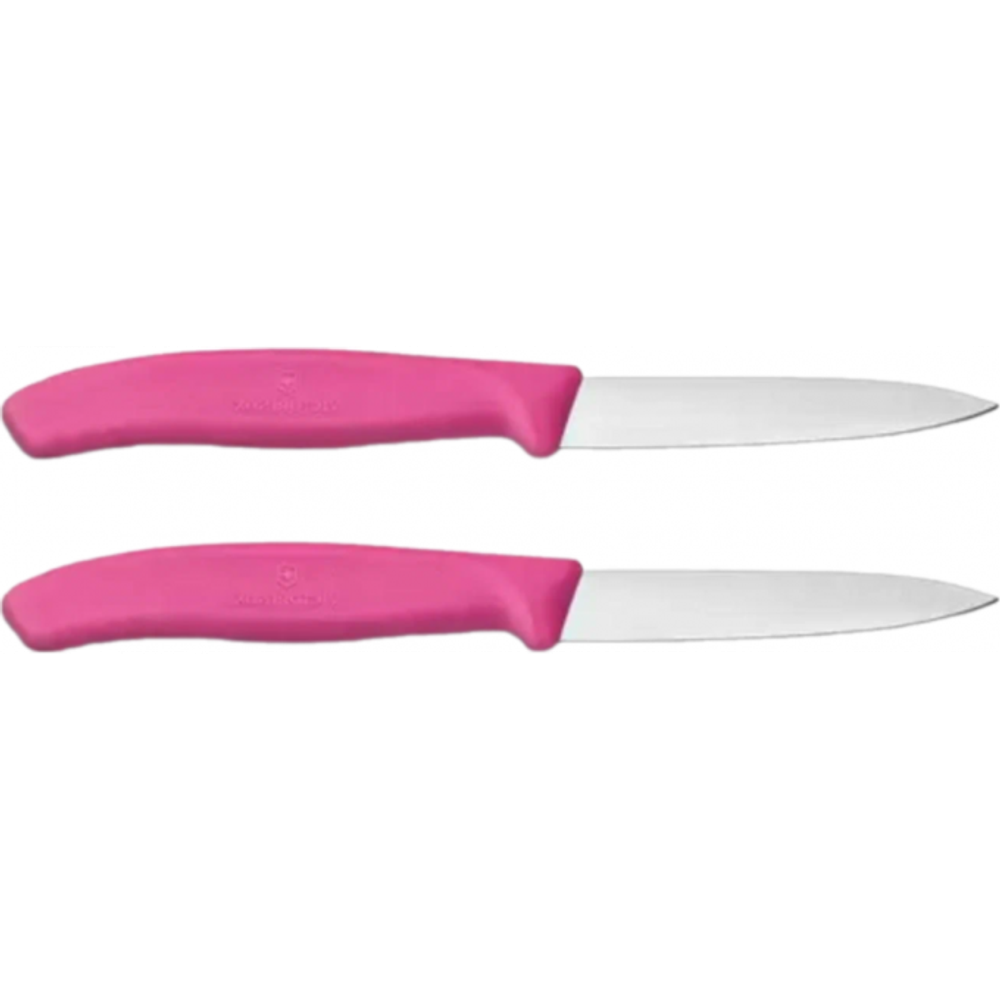 Набор Victorinox кухонный, 2 предмета, лезвие прямое, розовый