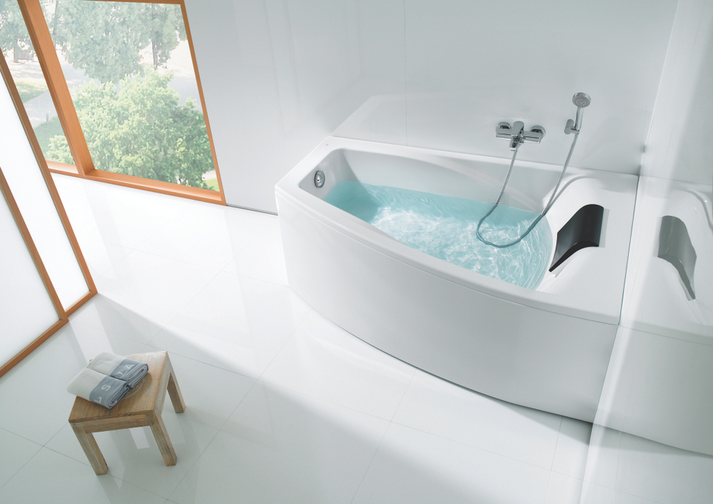 Акриловая ванна Roca Hall Angular 150х100 правая, ZRU9302865