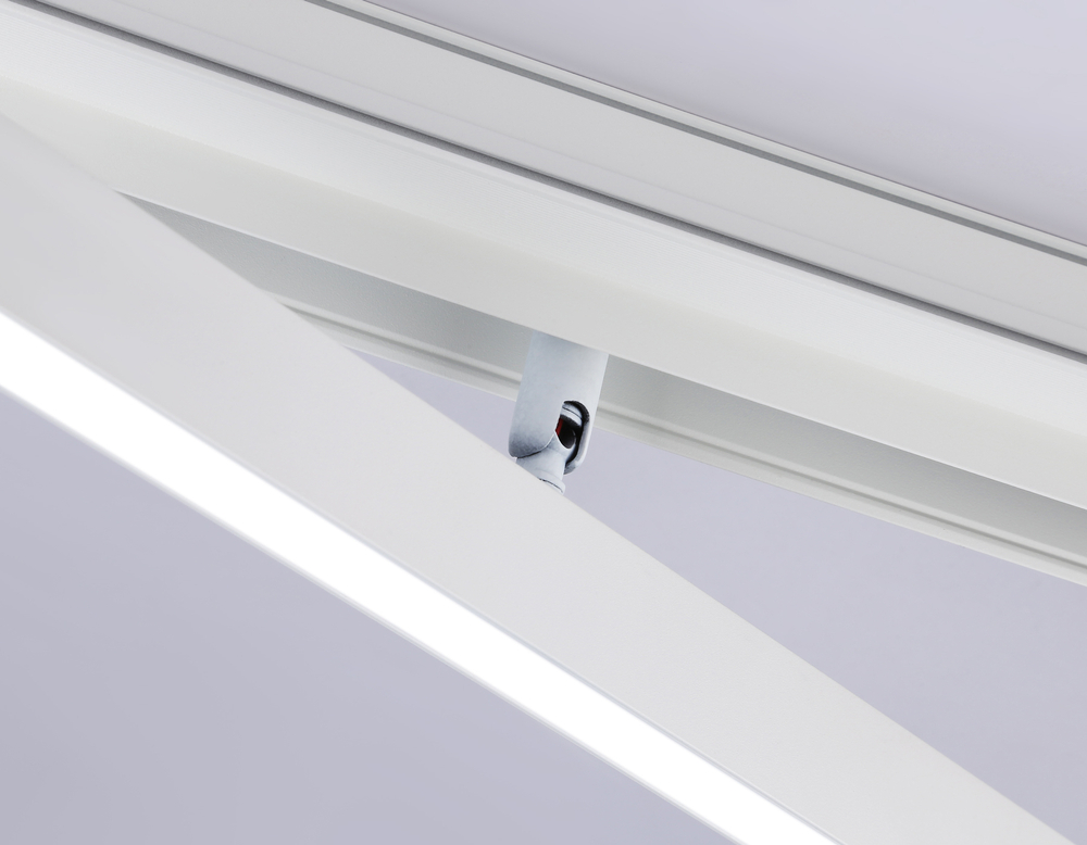 Светильник светодиодный трековый для шинопровода Magnetic GL4200 WH белый IP20 12W 4200K 48V 605*22*45