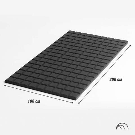 Акустический поролон, Декор, BEZEHO, 30х1000х2000 мм