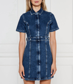 Джинсовое платье Tommy Jeans - голубой(DW0DW18593)