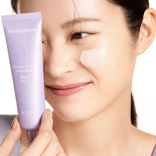 Bioheal BOH Probioderm Collagen Tone Up Sun Cream SPF50+ PA++++ тонирующий солнцезащитный крем