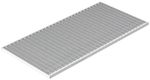 Решетка Gidrolica Step Pro 390×590 мм — стальная ячеистая оцинкованная
