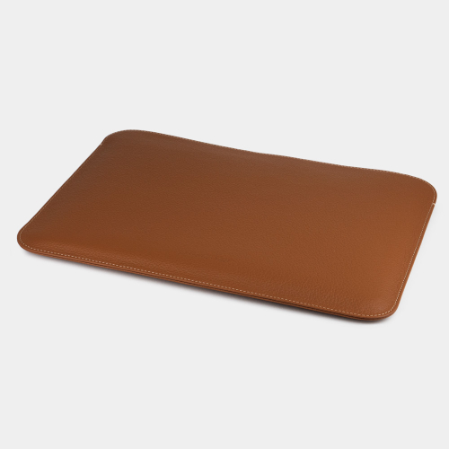 Чехол для MacBook 13-14-15" и документов из кожи теленка, цвета карамель