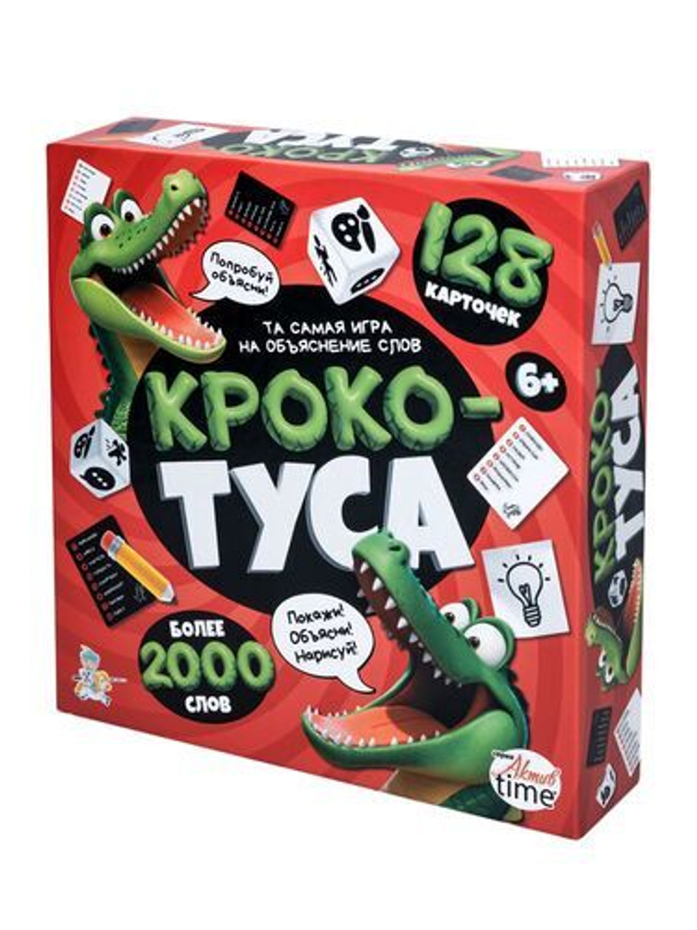 Игра настольная "Кроко-ТУСА" 6+