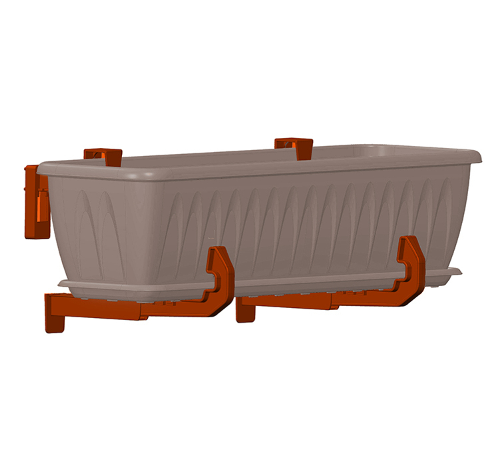 Крепление для балконных ящиков универсальное (2шт.)