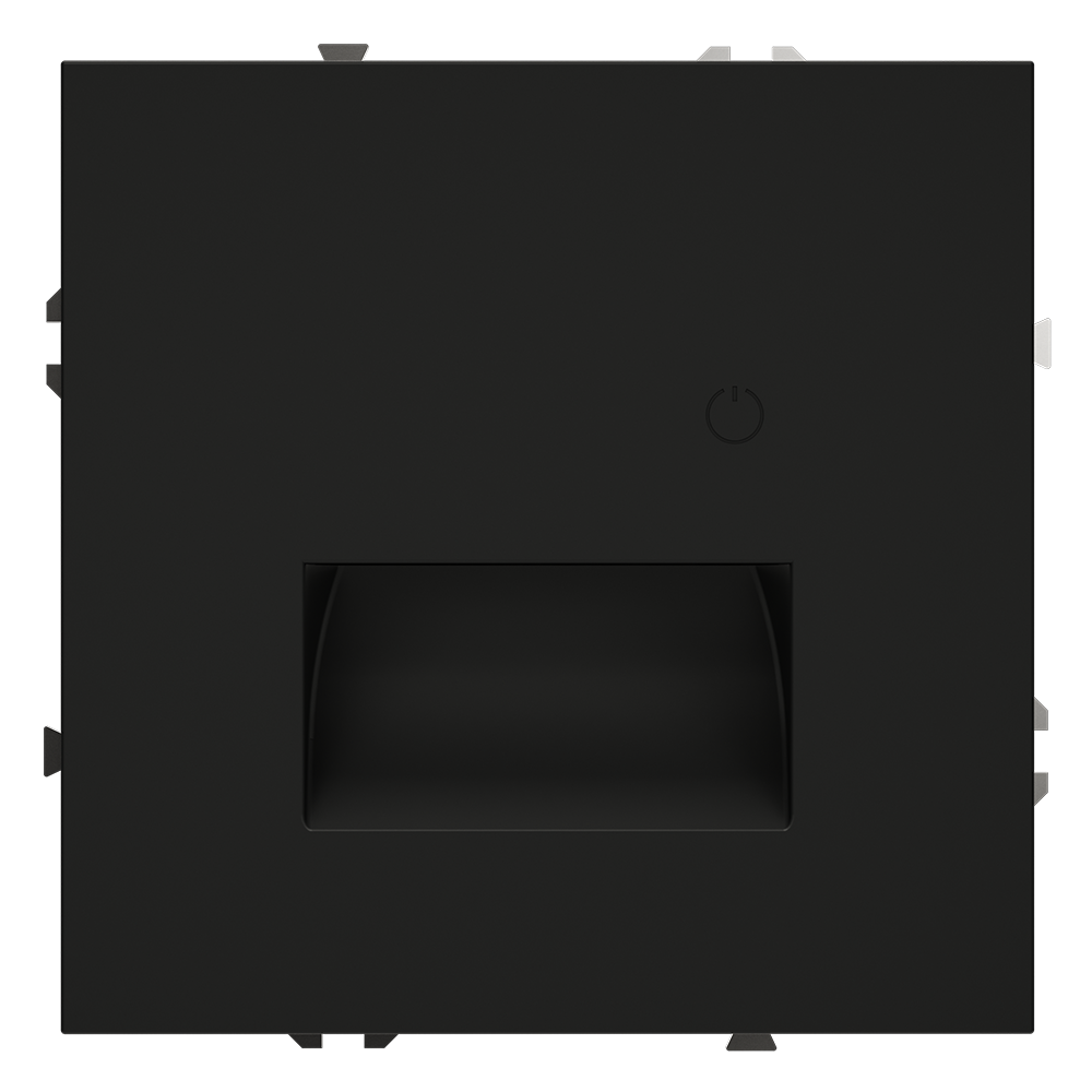 Подсветка светодиодная встраиваемая VOLTUM S70 с датчиком, (черный матовый)