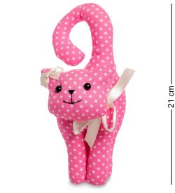 Народные промыслы ТК-120 Игрушка лоскутная «Кошка»