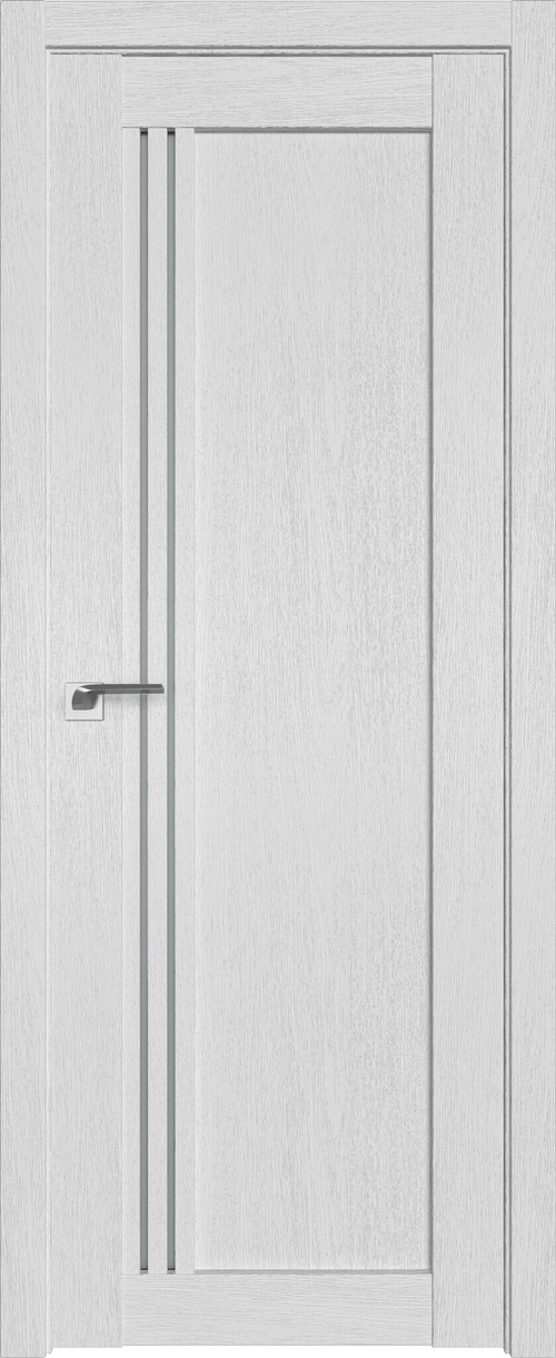 [ТОВАРА НЕТ В НАЛИЧИИ] Дверь межкомнатная Профиль Дорс 2.50XN, цвет монблан, полипропилен, стекло матовое