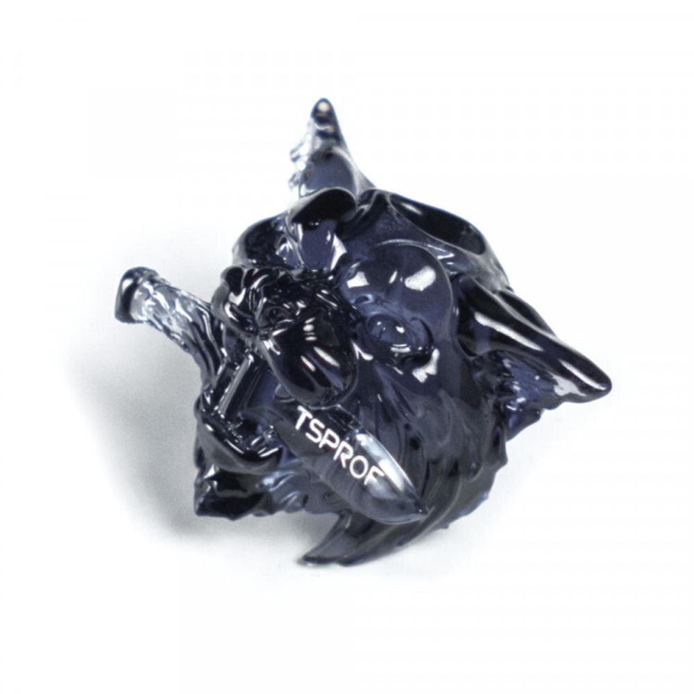 Бусина, темлячная TSPROF Кот, дымчатый