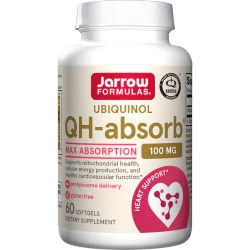 QH-Absorb® Ubiquinol 100 мг капсулы Jarrow Formulas