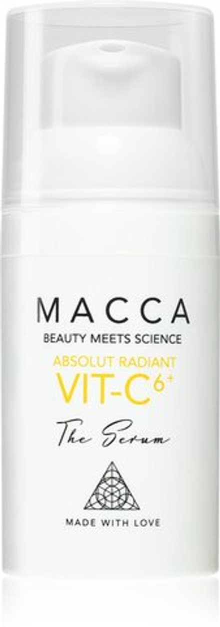 Macca Absolut Radiant Vit-C - Осветляющая сыворотка для лица с витамином С /   30  ml  / GTIN 8435202410098