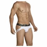 Мужские трусы джоки белые Clever Hostiliano Jockstrap 302201