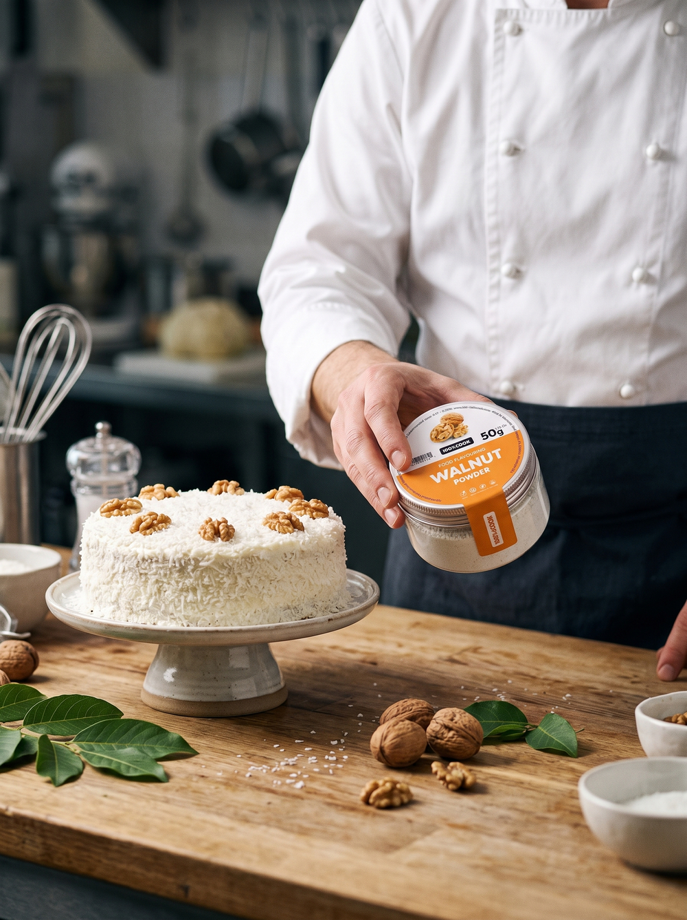 Грецкий орех Ароматизатор пищевой (порошок), 100%COOK, 50 г