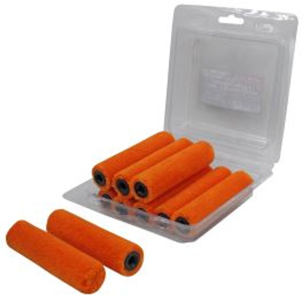 Набор Роликов мини велюр 100мм в уп. 10шт. блистер ПРЕМИУМ DEСOR /505-9100 Набор Роликов мини велюр 100мм в уп. 10шт. блистер ПРЕМИУМ DEСOR /505-9100