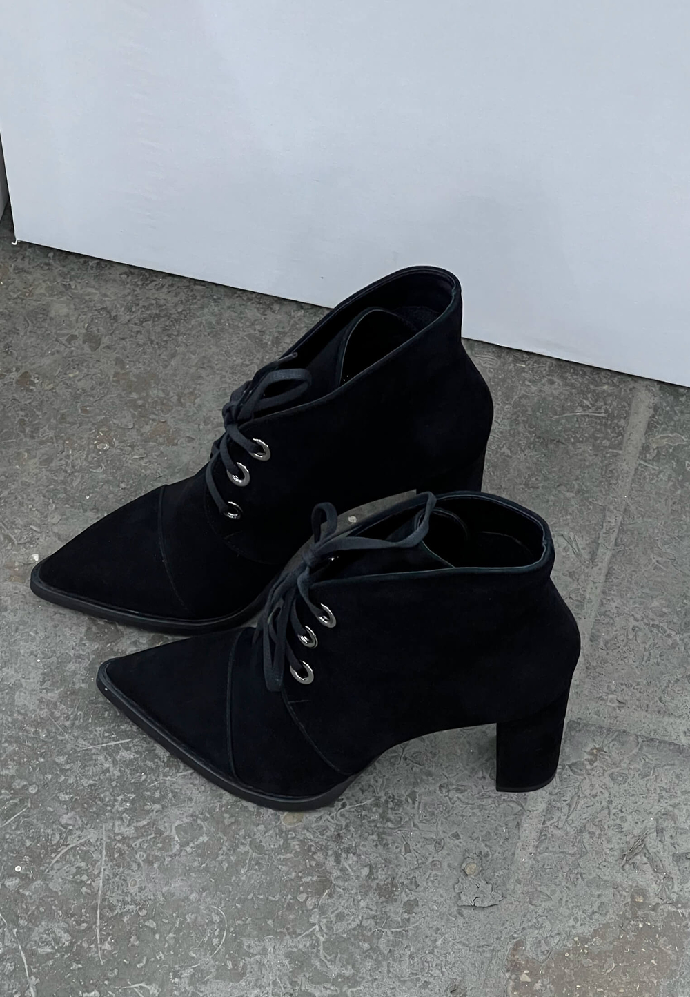Ботильоны // Black // Suede