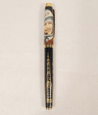 Ручка  Parker с ручной росписью Палех "Юрий Гагарин"